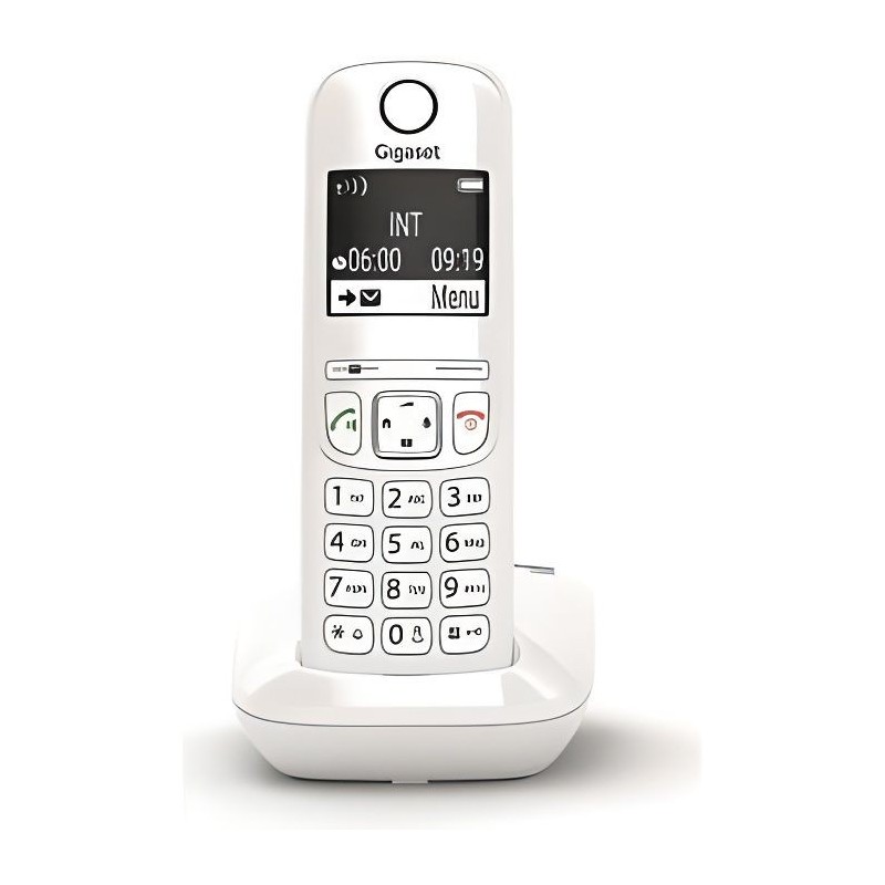 GIGASET Téléphone Fixe AS690 Blanc