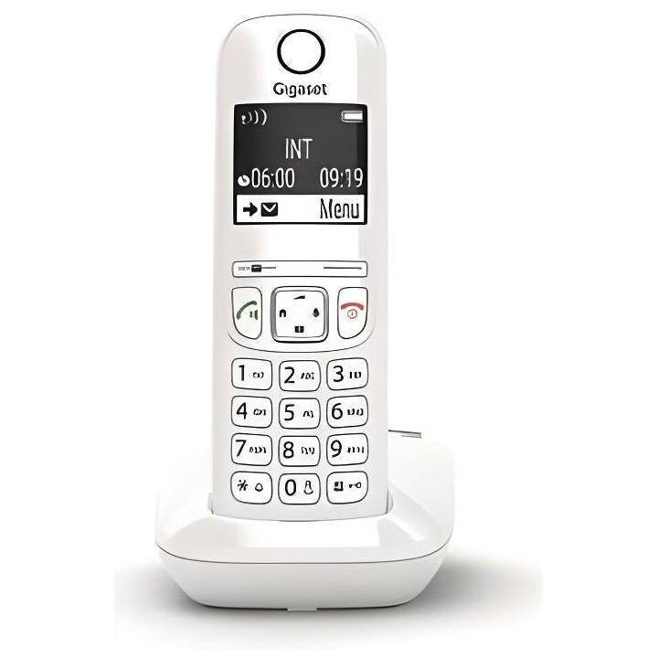 GIGASET Téléphone Fixe AS690 Blanc