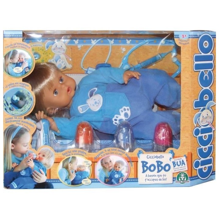 CICCIOBELLO Bobo - Poupon a fonction - 42 cm