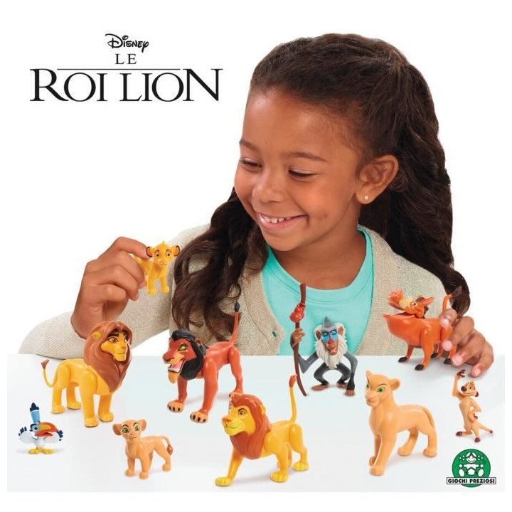 LE ROI LION - Coffret 10 Figurines et Accessoires