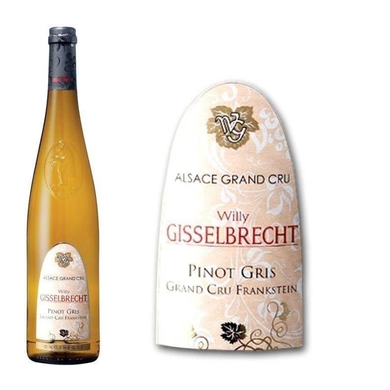 Gisselbrecht 2018 Pinot Gris Grand Cru Franksein - Vin blanc d'Alsace