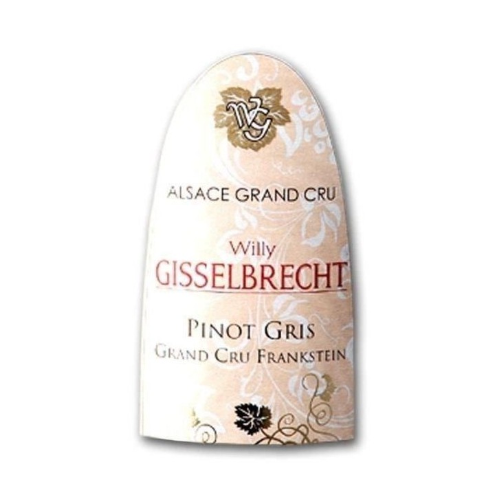 Gisselbrecht 2018 Pinot Gris Grand Cru Franksein - Vin blanc d'Alsace
