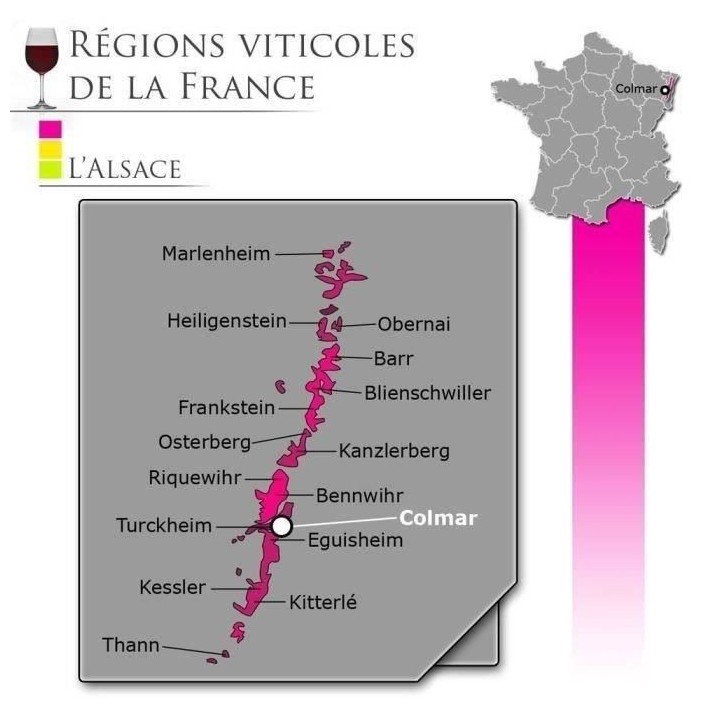 Gisselbrecht 2018 Pinot Gris Grand Cru Franksein - Vin blanc d'Alsace