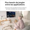 Passerelle multimédia GOOGLE Chromecast avec Google TV (HD)