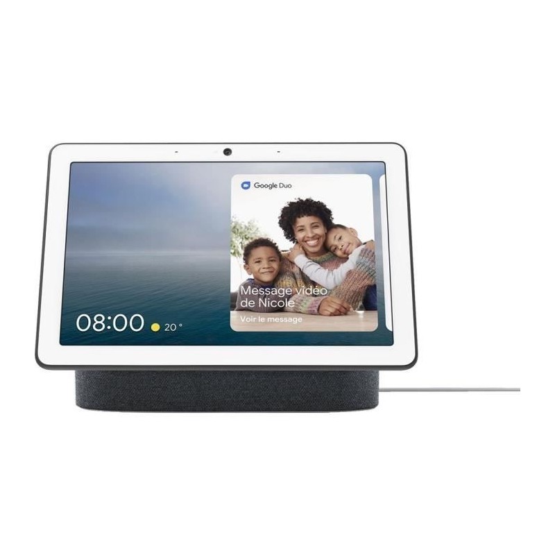 GOOGLE Nest Hub Max - Enceinte connectée - Anthracite