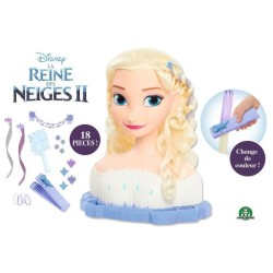 La Reine des Neiges 2 - Tete a Coiffer Deluxe - Elsa