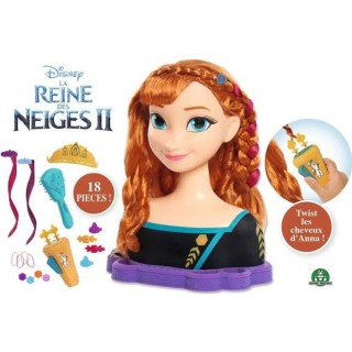La Reine des Neiges 2 - Tete a Coiffer Deluxe - Anna