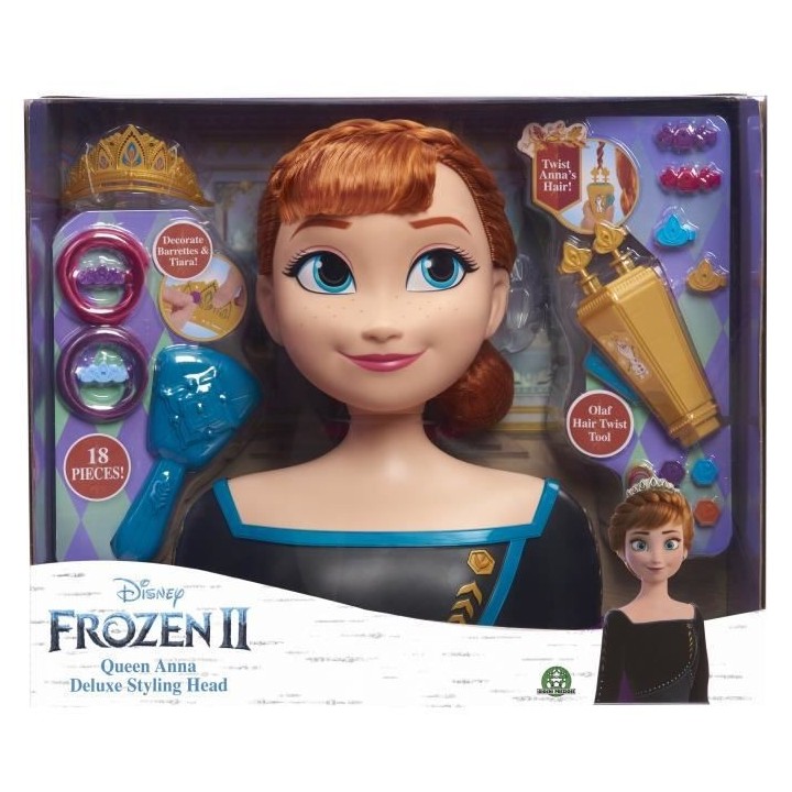 La Reine des Neiges 2 - Tete a Coiffer Deluxe - Anna