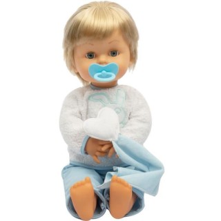 Cicciobello, Câlin Coucou, poupon 42 cm, corps souple, 1 tétine et 1