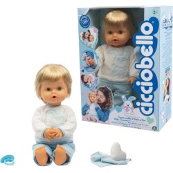 Cicciobello, Câlin Coucou, poupon 42 cm, corps souple, 1 tétine et 1 doudou, Jouet pour enfants des 2 ans, CCB99