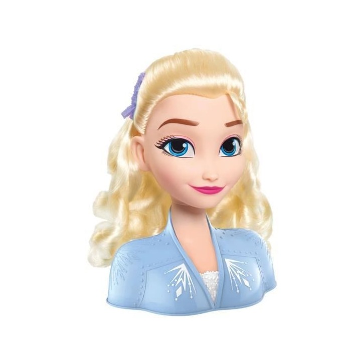 La Reine des Neiges 2 - Tete a Coiffer - Elsa - 20cm Petit modele