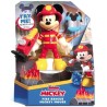 DISNEY - Figurine Pompier Mickey 15 cm, articulée, Jouet pour enfants des 3 ans, MCC20