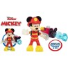 DISNEY - Figurine Pompier Mickey 15 cm, articulée, Jouet pour enfants des 3 ans, MCC20