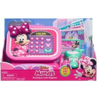 Caisse Enregistreuse Minnie, 10 pieces, Avec fonctions Sonores, Jouet