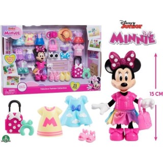 Disney Minnie, Coffret Fashion , 25 pieces, dont 1 figurine Minnie art