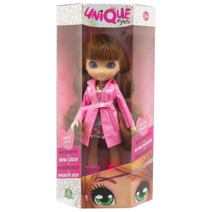 UNIQUE EYES, Poupée de 25 cm - Sophia, Avec leur regard qui te suit d