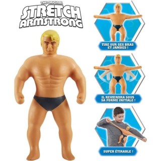 STRETCH ARMSTRONG, Personnage de 25 cm, Personnage étirable, Stretch