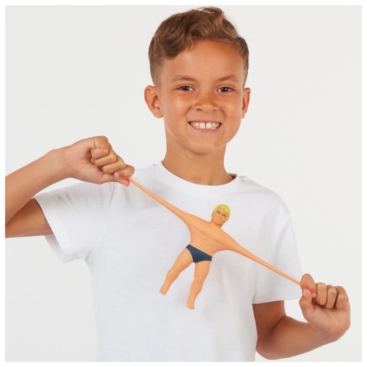 STRETCH ARMSTRONG, Personnage de 18 cm, Personnage étirable, Stretch