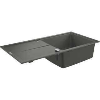 GROHE Evier composite avec égouttoir K400 1000 x 500 mm Gris granite