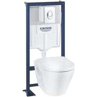 WC encastré GROHE - Céramique - Réservoir 9L - Abattant frein de ch