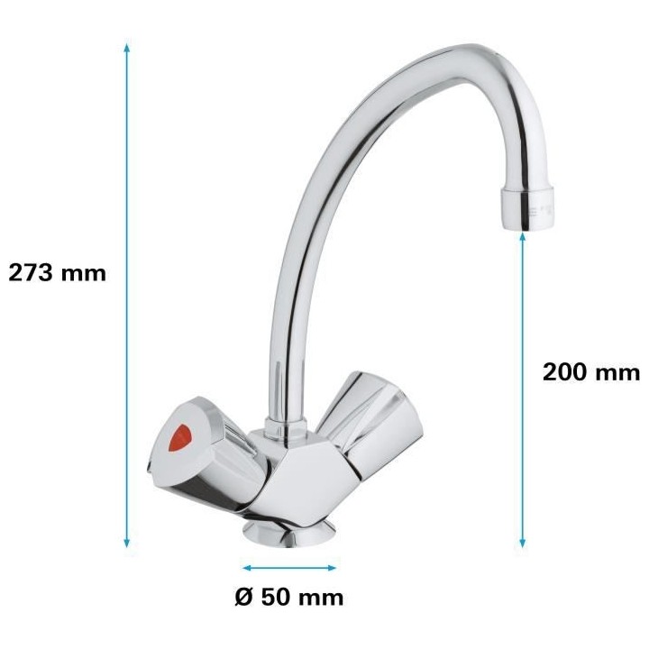 GROHE - Mélangeur Evier