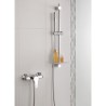 GROHE Pommeau de douche Get Stick, 1 jet, douchette avec technologie anti-brulûre et a économie d'eau, chromé, 27458000