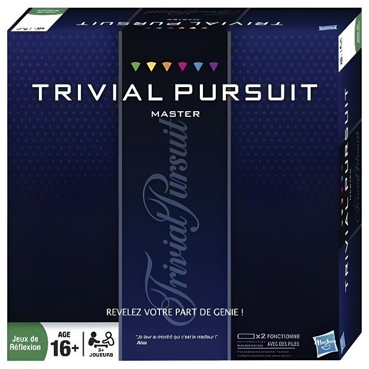 Trivial Pursuit - Master - Jeu de societe de reflexion - Jeu de platea