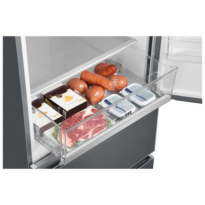 HAIER HTOPMNE7193 - Réfrigérateur combiné 3 portes 450L (310+140L)