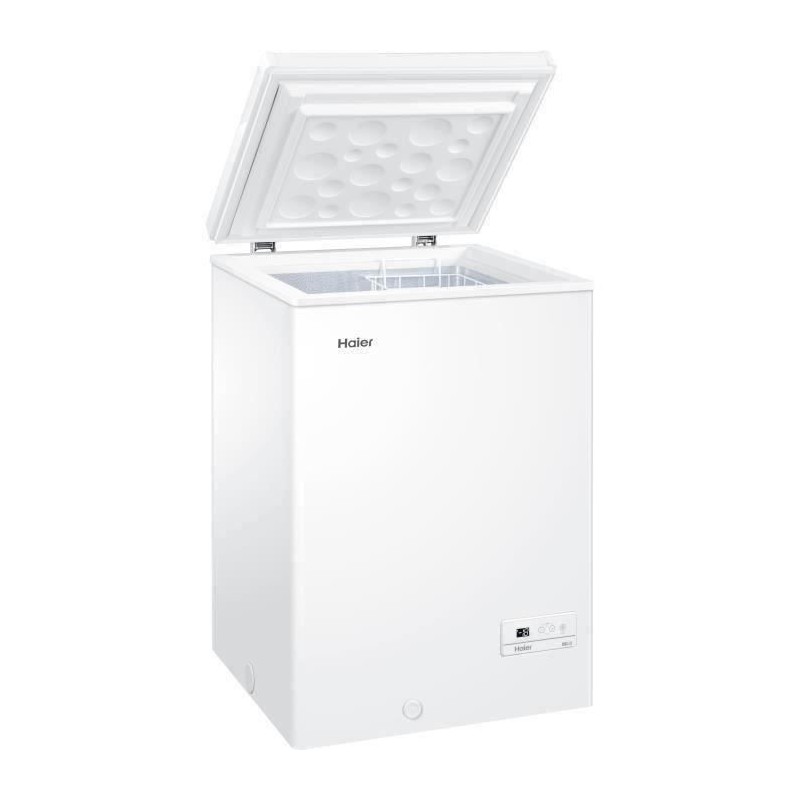 HAIER HCE103F - Congélateur coffre - 100L - Froid statique - L57 x H84,5 cm - Blanc