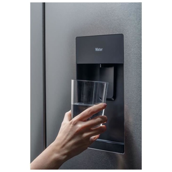 HAIER HTF-520WP7 - Réfrigérateur multiporte 493L (343+150L) - Froid