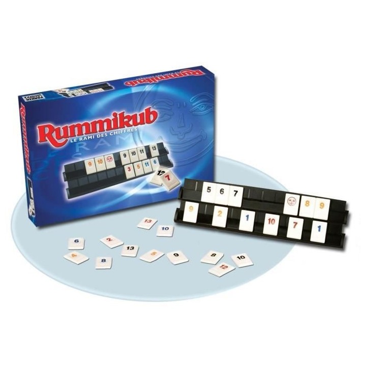 RUMMIKUB - Chiffres - Jeu de societe de reflexion - Jeu de plateau typ
