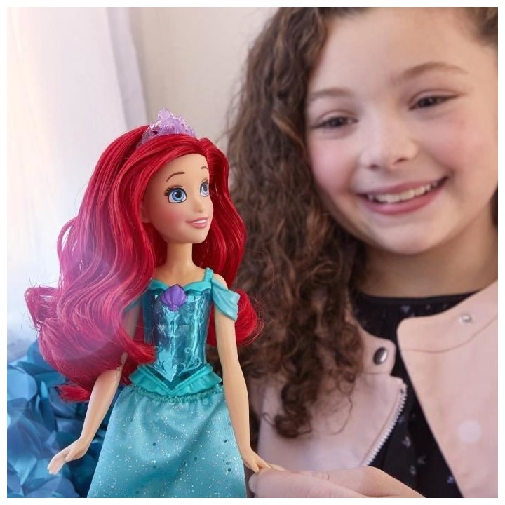 DISNEY PRINCESSES - Poussiere d'étoiles - Poupée Ariel avec jupe et