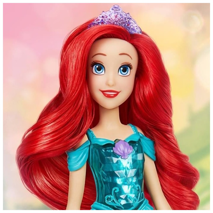 DISNEY PRINCESSES - Poussiere d'étoiles - Poupée Ariel avec jupe et