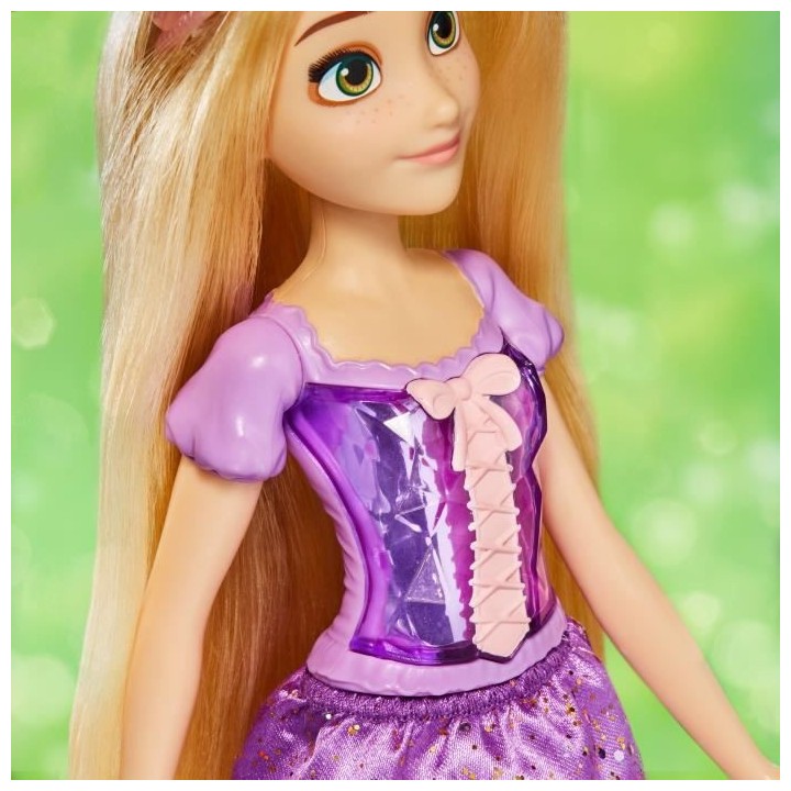 DISNEY PRINCESSES - Poussiere d'étoiles - Poupée Raiponce avec jupe