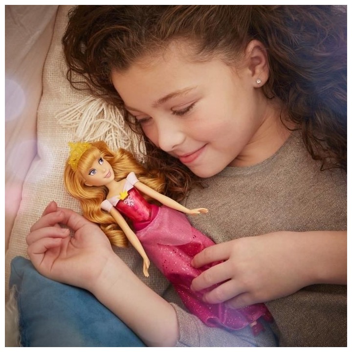 DISNEY PRINCESSES - Poussiere d'étoiles - Poupée Aurore avec jupe et