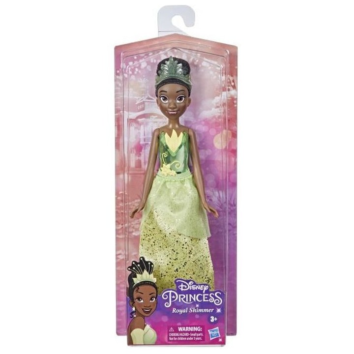 DISNEY PRINCESSES - Poussiere d'étoiles - Poupée Tiana avec jupe et