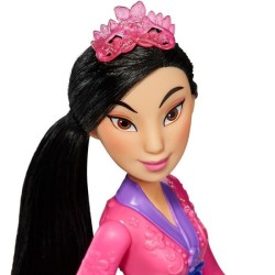 DISNEY PRINCESSES - Poussiere d'étoiles - Poupée Mulan avec jupe et accessoires - jouet pour enfants - a partir de 3 ans