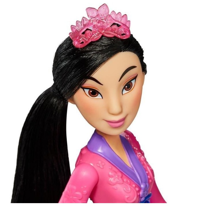 DISNEY PRINCESSES - Poussiere d'étoiles - Poupée Mulan avec jupe et
