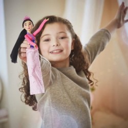 DISNEY PRINCESSES - Poussiere d'étoiles - Poupée Mulan avec jupe et accessoires - jouet pour enfants - a partir de 3 ans