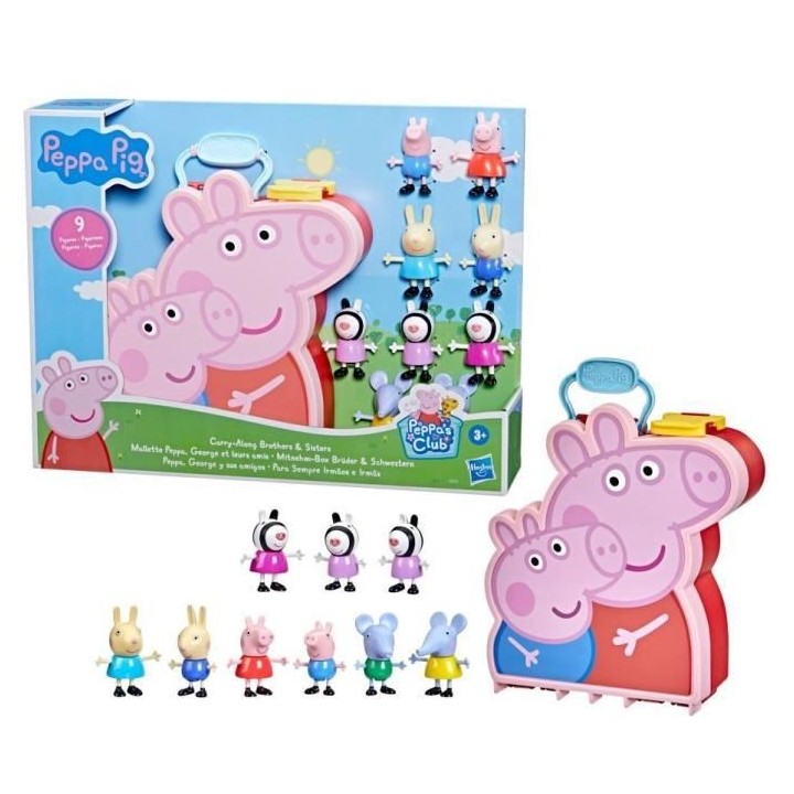 Peppa Pig Peppa's Adventures Mallette Peppa, George et leurs amis, jou
