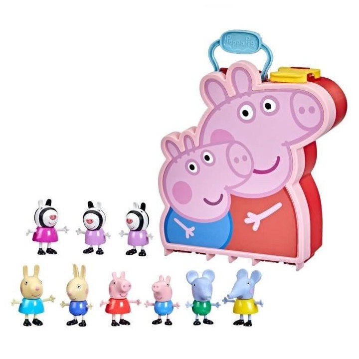 Peppa Pig Peppa's Adventures Mallette Peppa, George et leurs amis, jou
