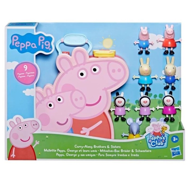 Peppa Pig Peppa's Adventures Mallette Peppa, George et leurs amis, jou