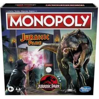 MONOPOLY - édition Jurassic Park - Jeu de plateau pour enfants - des