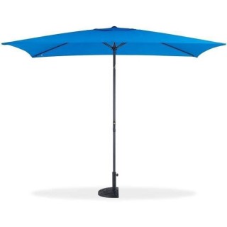 Parasol droit 3x2 m inclinable - Mât Aluminium avec toile polyester 1