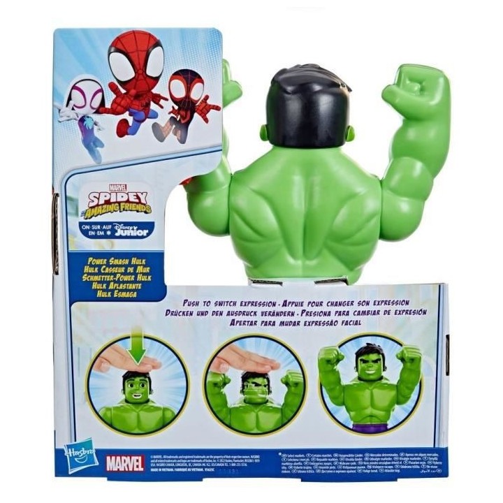 Spiderman Hulk Power Smash Hasbro