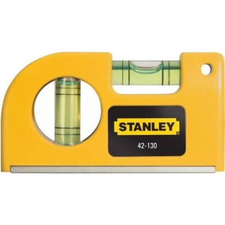 Niveau a bulle format de poche STANLEY - 0-42-130 - 8,7 cm
