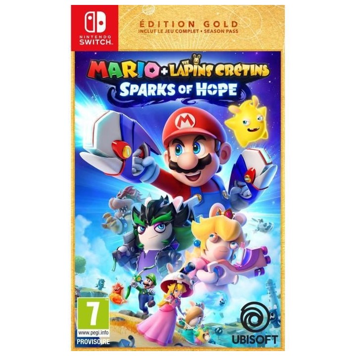 Mario + The Lapins Crétins : Sparks Of Hope - Édition Gold Jeu Switc