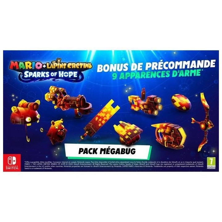Mario + The Lapins Crétins : Sparks Of Hope - Édition Gold Jeu Switc