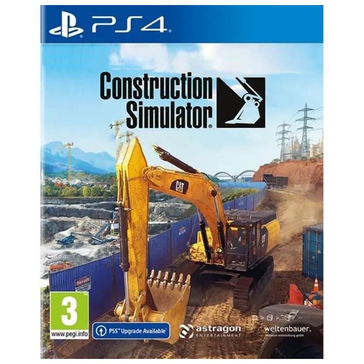 Construction Simulator D1 Jeu PS4