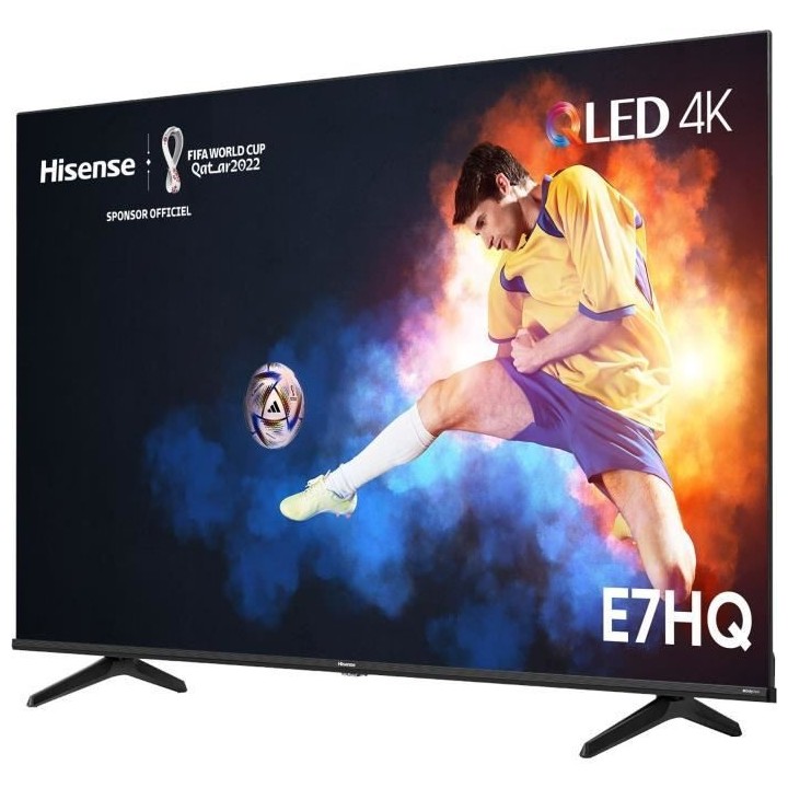 HISENSE - 43E7HQ - TV QLED - 4K - 43 (109cm) - Dolby Audio - Dolby Vis